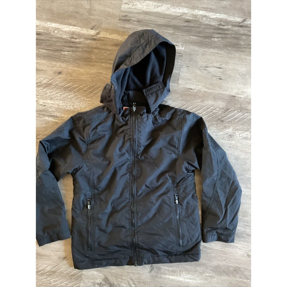 Team 365 Black Lightweight Jacket Boys Small